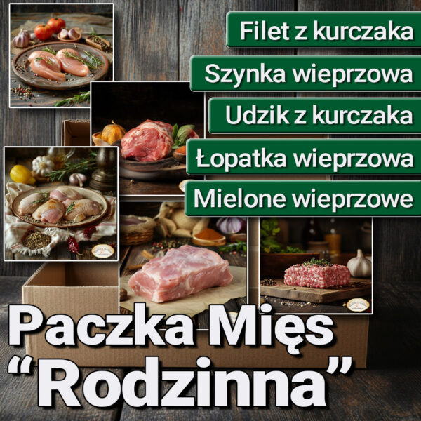 Mięsna Paczka Zdrowe Polskie Surowe Mięso Sklep Online