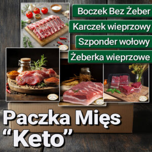 Paczka Polskie Surowe Mięso Keto Sklep Online