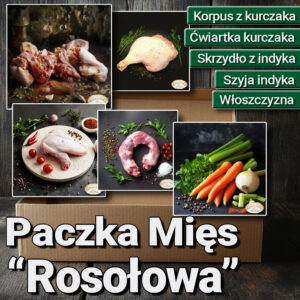 Mięsna Paczka Mięsa na idealny Rosół Drobiowy Sklep Mięsny On-line